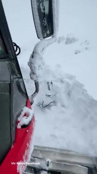 Na Kaninu je zelo nevarno: danes ne hodite na smučišče