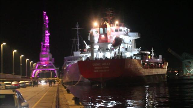 Turška tovorna ladja trčila v Titov Galeb