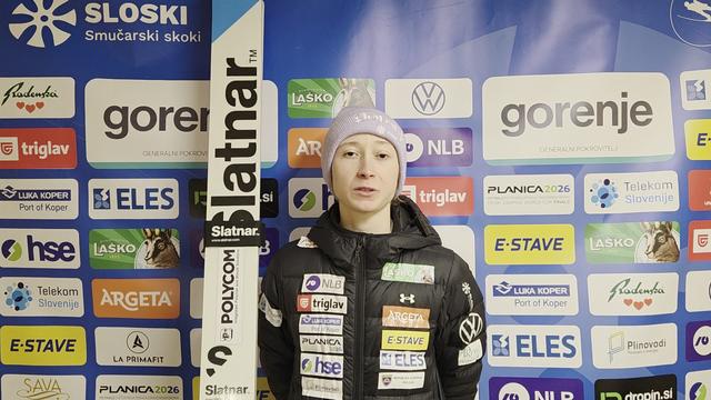 Nika Prevc z desetega mesta na stopničke