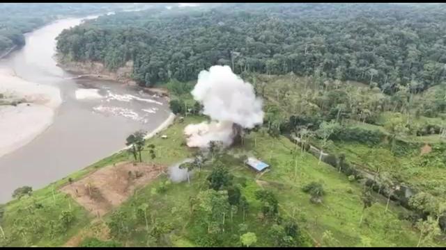 ZDA in Ekvador bombardirala tabor kolumbijske kriminalne združbe