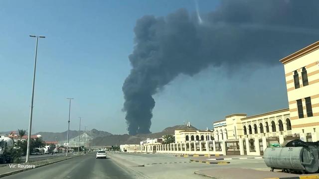 V plamenih pomemben naftni terminal