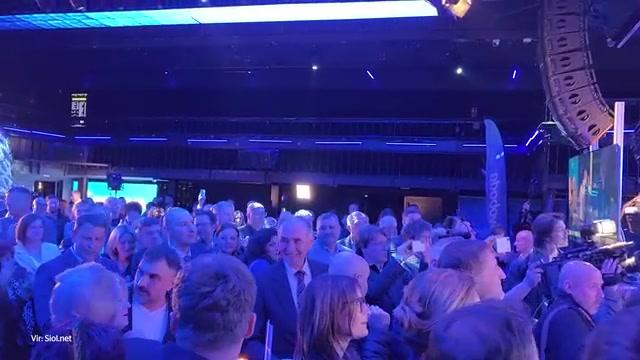 Nasmejani Robert Golob: To je bilo res napeto