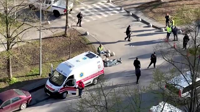 V streljanju v trgovskem centru v Kijevu ubitih več ljudi #foto