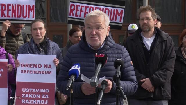 V zbiranje podpisov za referendum tudi Glas ljudstva