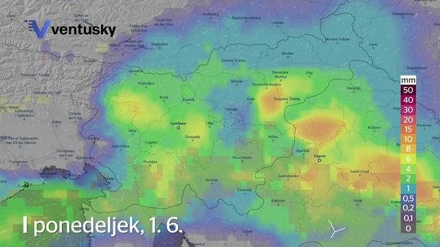 Na udaru nevihte in toča: gasilci prekrivali strehe in odstranjevali podrta drevesa #animacija