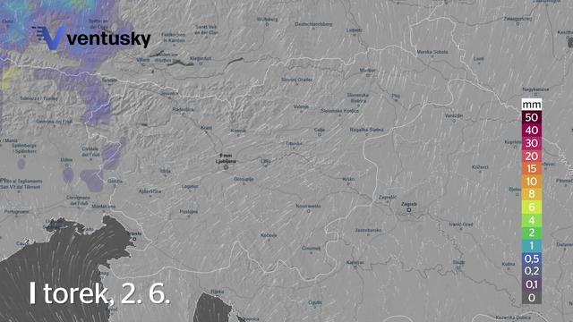 Meteorolog Gregorčič: Ta teden nas bodo prešle tri vremenske fronte #animacija