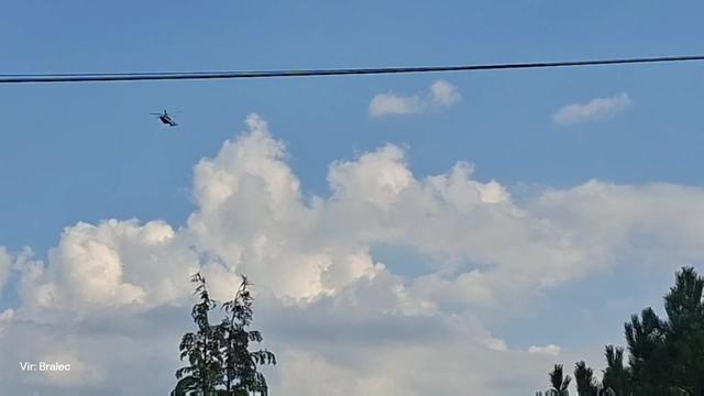 Oboroženega moškega, ki je bil na begu, našli mrtvega