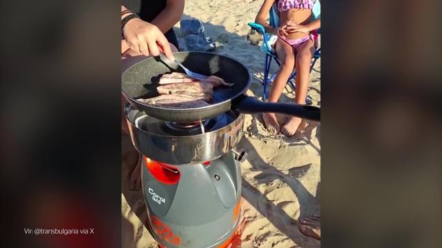 Restavracije so predrage, poglejte, kaj ljudje počno na plažah: 