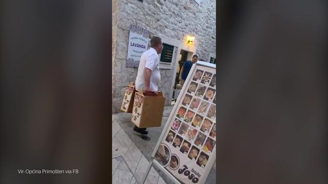 Lastnik restavracije napadel goste, občani so zgroženi
