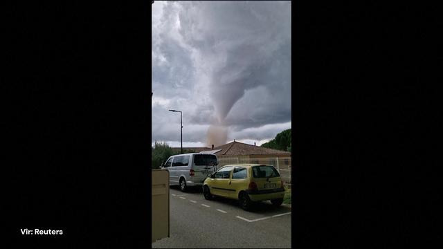 Tornado opustošil vas v Franciji, ranjenih več deset ljudi