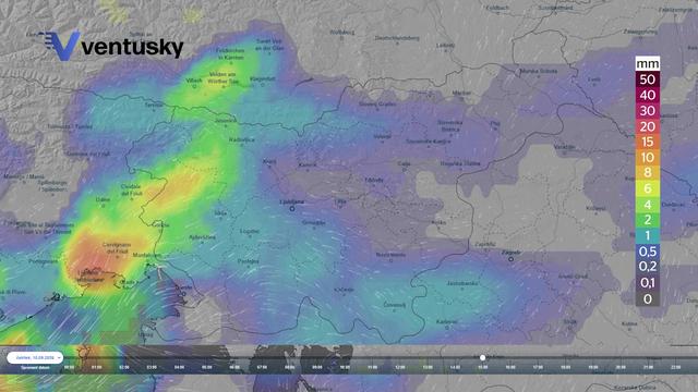 Nevihte zajele osrednjo Slovenijo: lokalni vetrolomi, brez elektrike več tisoč ljudi #animacija