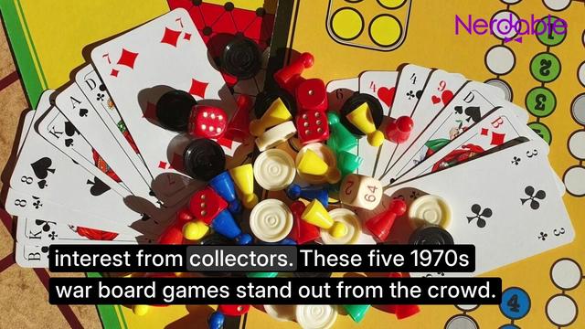 5 1970s War Board Games That Became Collector Favorites