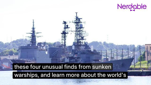 4 Unusual Finds From Sunken Warships and Wartime Wrecks
