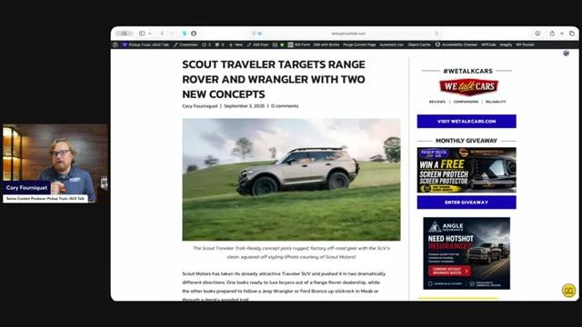 Scout’s Luxury SUV Strategy Is Smarter Than It Looks