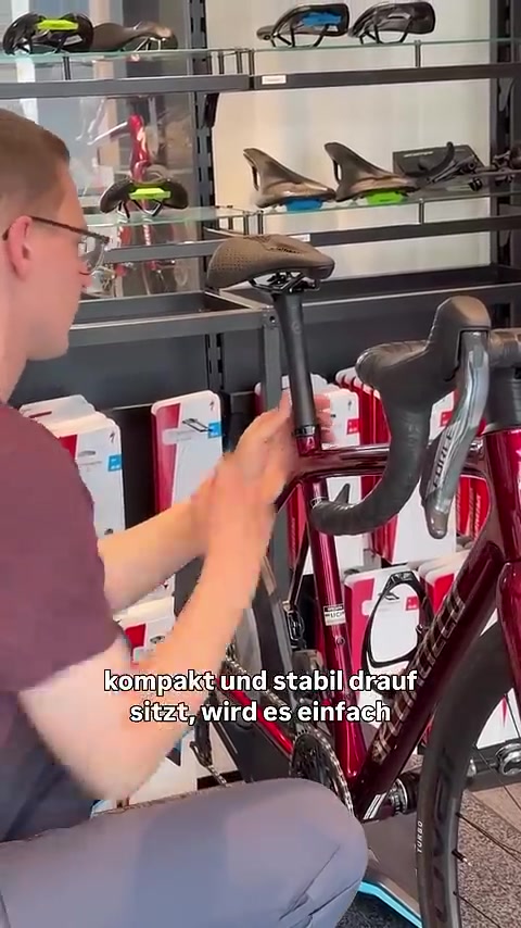 Begleitet Sandra zum Bikefitting!