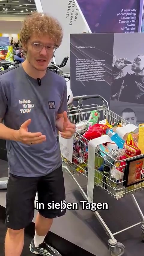 Alex McCormack raste zu einem neuen Guinness Weltrekord für die meisten Kilometer in 7 Tagen