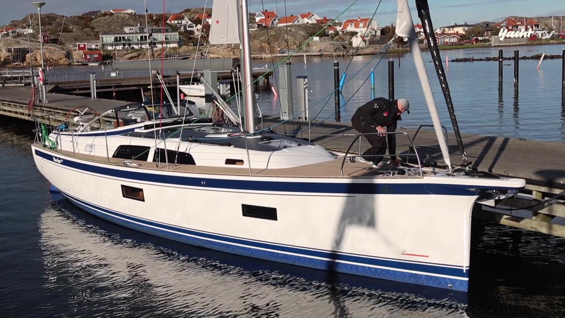 Brandneue Hallberg Rassy 370 im XXL-Test! #1 - Segelleistungen