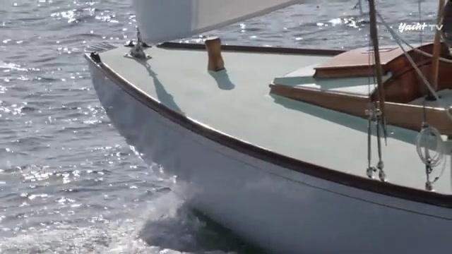 Klassischer Spitzgatter aus Dänemark - Bordbesuch auf der "Undine" von Ebbe Andersen