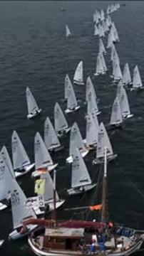 #kielerwoche 2024 - Tag 6: internationale Klassen mit der OK-Jolle #sailing