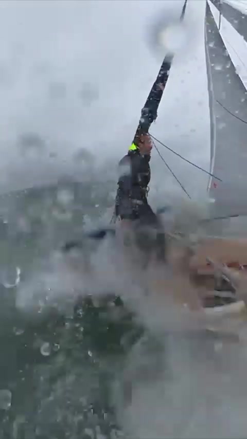 Nordsee-Sturm? Perfekt für den Weltenbummler Boreal 56  #sailing #sailboat #storm