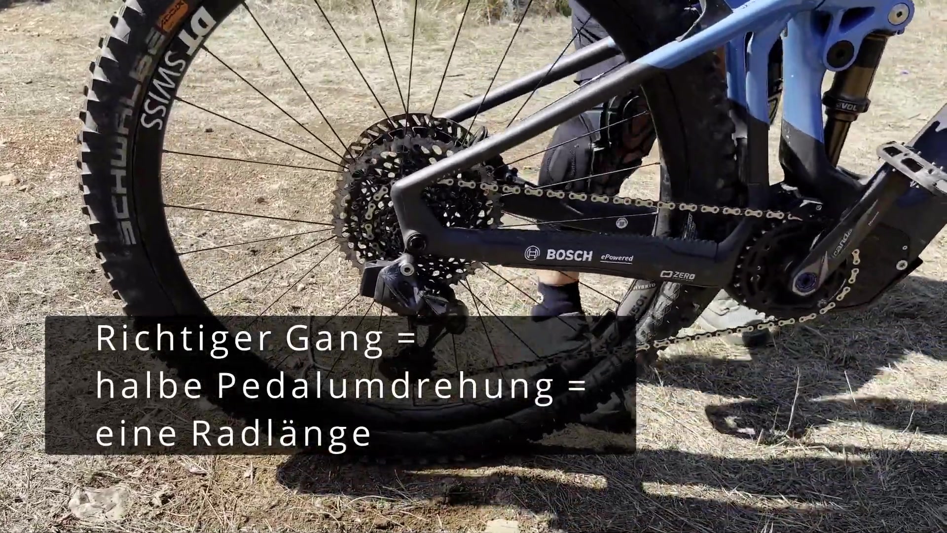 How to: EMTB-Expert-Fahrtechnik #1 - Die richtige Pedalstellung