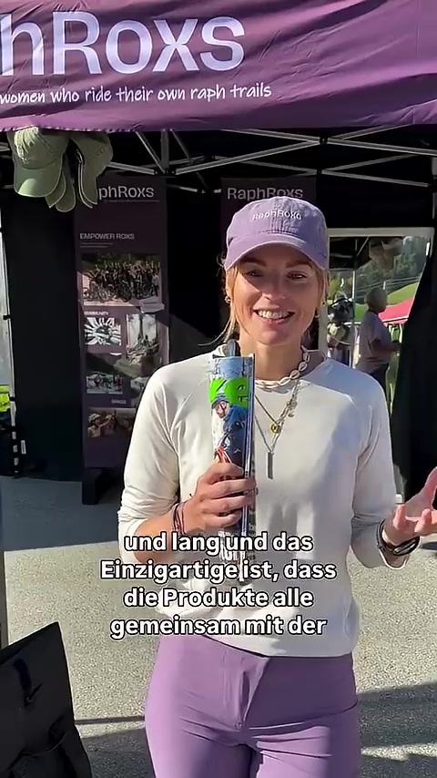 RaphRoxs macht Mtb-Bekleidung speziell für Frauen. Raphaela verrät mehr dazu.
