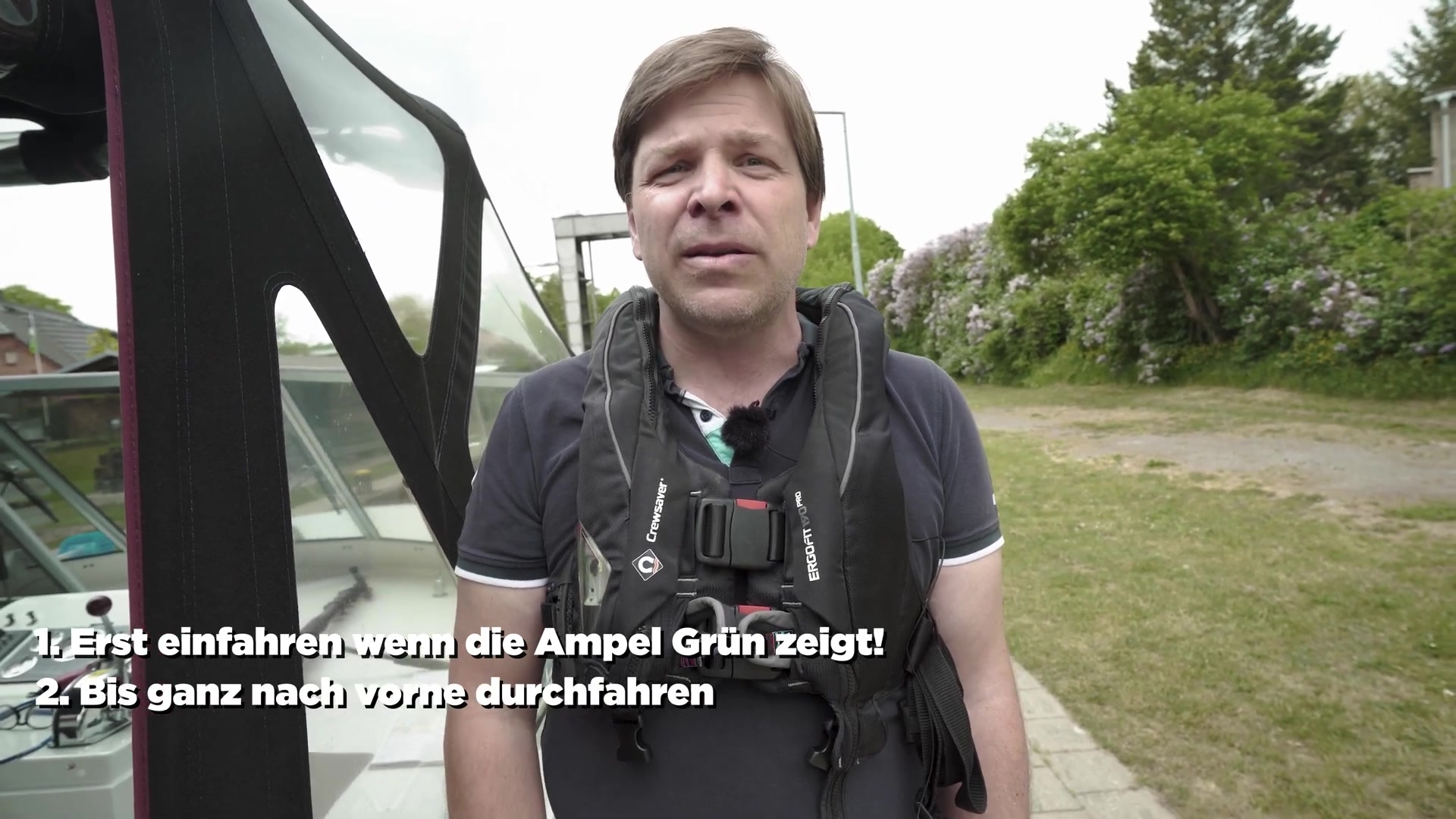 WAS FÄLLT DIR EIN...? - zum Thema: Einfahren in eine Schleuse