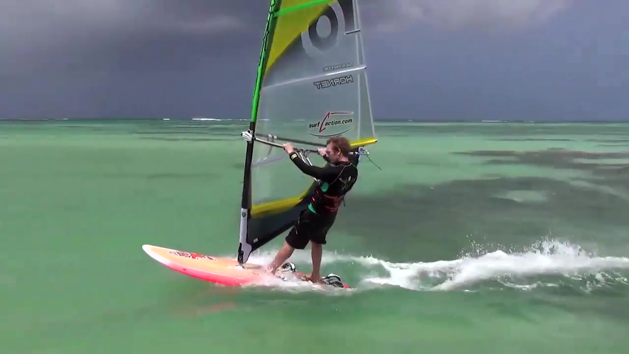 Windsurf-Manöver – Angleiten