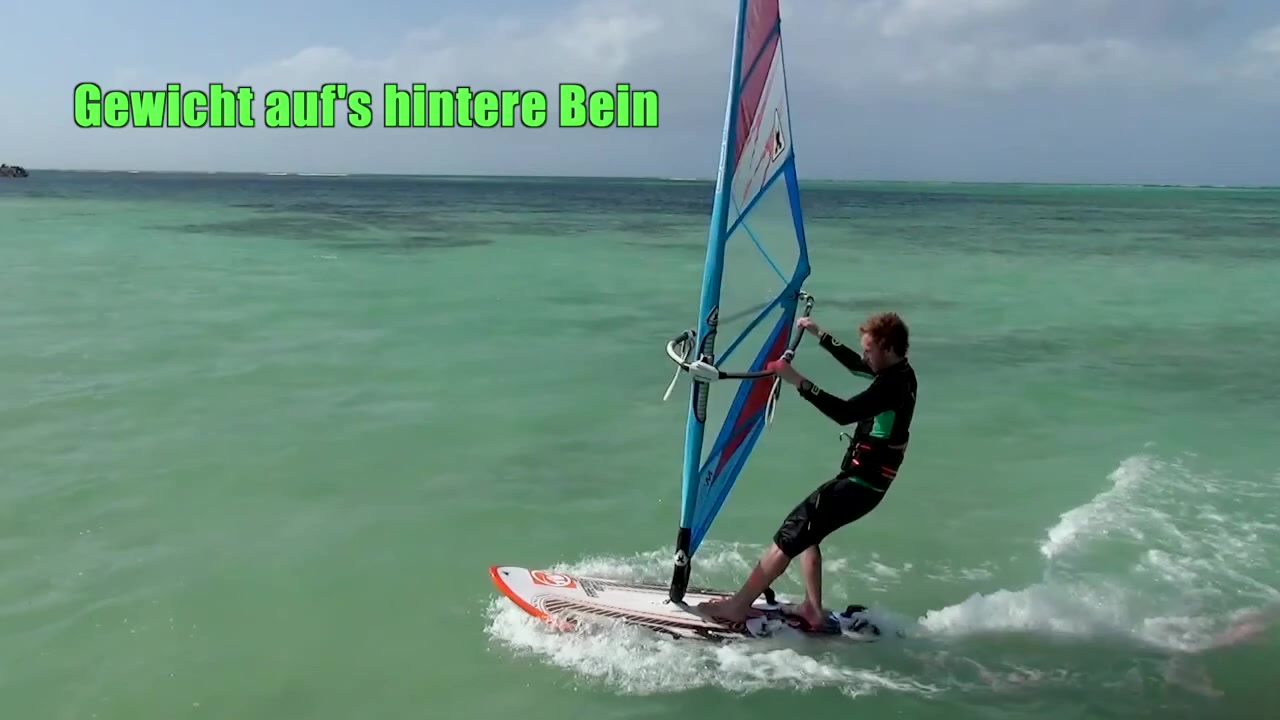 Windsurf-Manöver – Abfallen