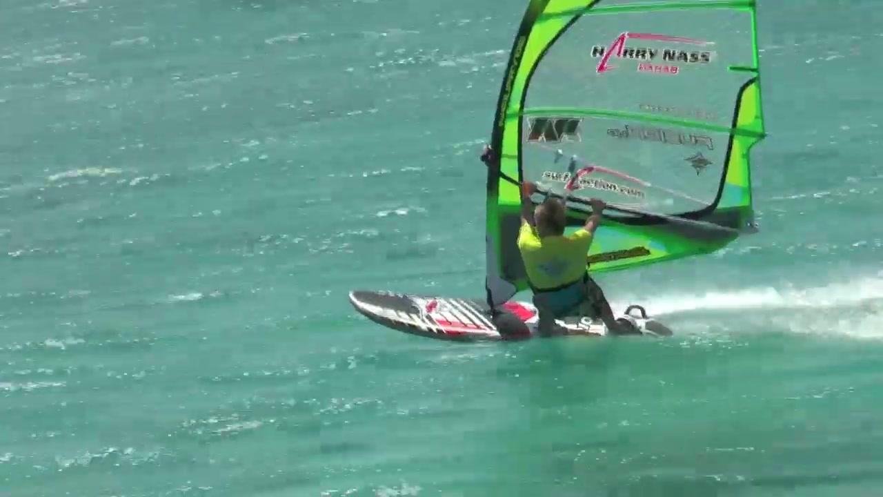 Windsurf-Manöver – Angleiten