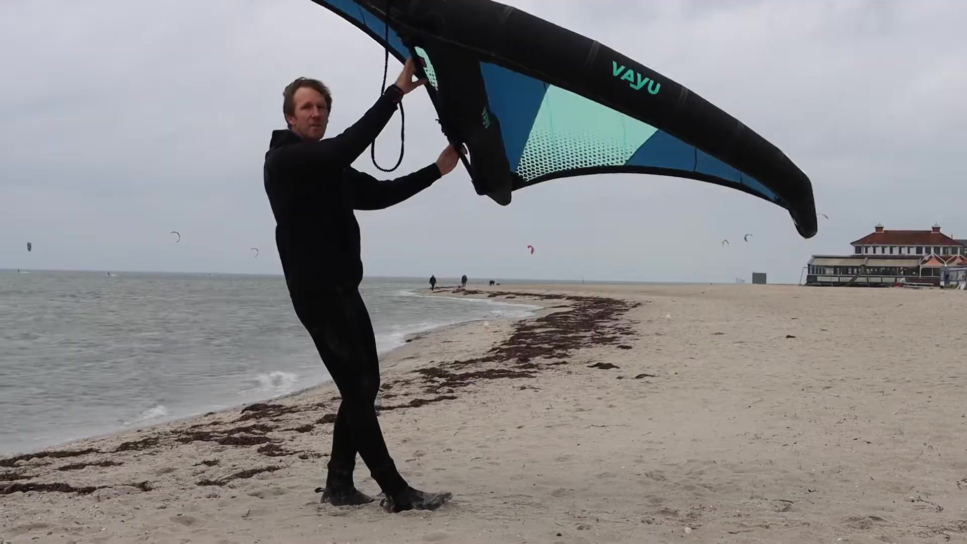 So funktioniert die Wende beim Wingsurfen