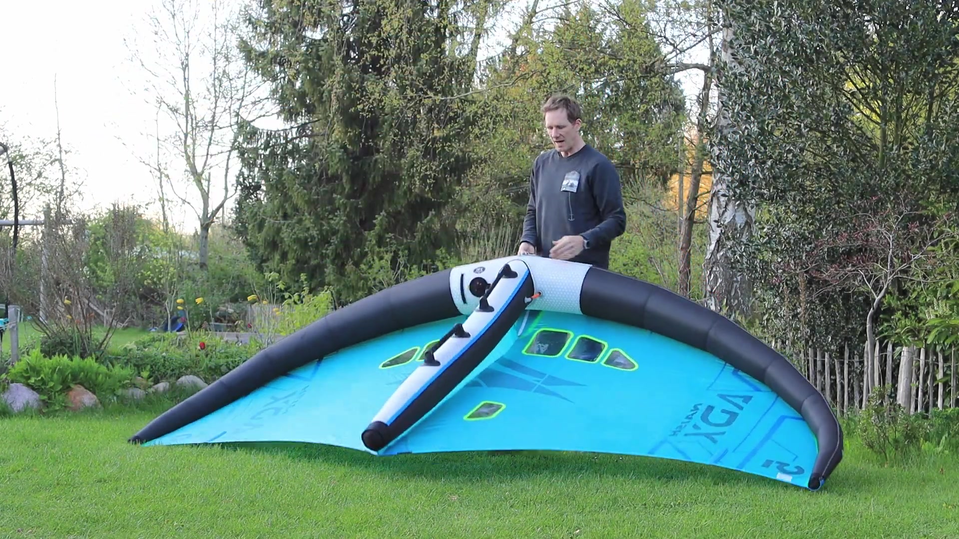 Agil & schnell - der Naish ADX Wing im Test