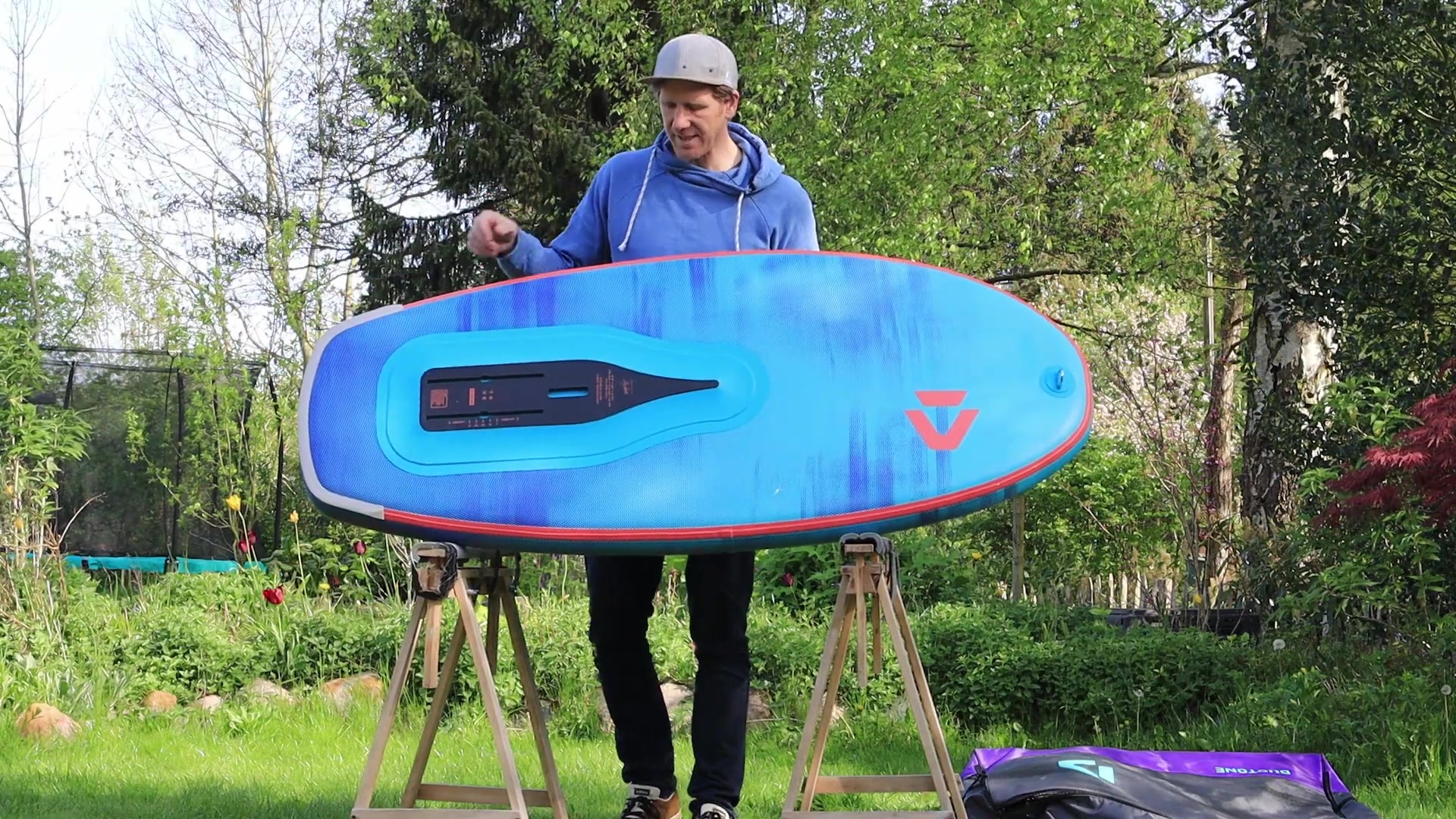 Easy Rider - Duotone Sky Air Inflatable Wingboard im Test